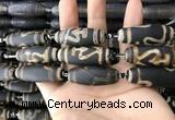 CAA2715 15.5 inches 14*38mm - 16*43mm rice tibetan agate dzi beads