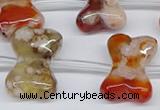 CAA3613 15.5 inches 18*25mm - 20*30mm bone sakura agate beads