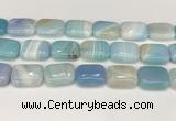 CAA4825 15.5 inches 18*25mm rectangle banded agate beads wholesale