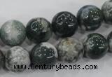 CAA703 15.5 inches 12mm round tree agate gemstone beads wholesale