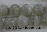 CAG5324 15.5 inches 14mm round grey line agate beads wholesale