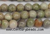 CAG7001 15.5 inches 6mm round ocean agate gemstone beads