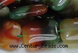 CAG793 15.5 inches 22*30mm rectangle rainbow agate gemstone beads