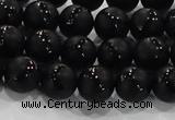 CAG8680 15.5 inches 6mm round matte tibetan agate gemstone beads