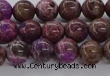 CAG9640 15.5 inches 6mm round ocean agate gemstone beads wholesale