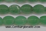 CAJ653 15.5 inches 10*14mm hexahedron green aventurine beads