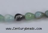 CAM113 15.5 inches 8*10mm teardrop amazonite gemstone beads