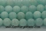 CAM1501 15.5 inches 6mm round natural peru amazonite beads