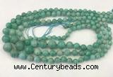 CAM1670 15.5 inches 6mm - 14mm round amazonite graduated beads