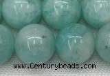 CAM1694 15.5 inches 12mm round natural amazonite gemstone beads