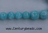 CAM372 15.5 inches 4mm - 10mm round mozambique amazonite beads