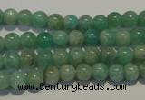 CAM802 15.5 inches 6mm round Brazilian amazonite beads wholesale