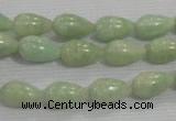 CAM860 15.5 inches 8*13mm teardrop natural Russian amazonite beads