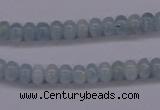 CAQ136 15.5 inches 3*4mm rondelle natural aquamarine beads