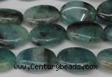 CAQ628 15.5 inches 10*14mm oval aquamarine gemstone beads