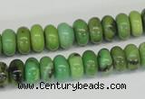 CAU27 15.5 inches 5*10mm rondelle australia chrysoprase beads wholesale