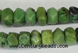 CAU32 15.5 inches 8*12mm nugget australia chrysoprase beads wholesale