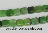 CAU34 15.5 inches 8*8mm square australia chrysoprase beads wholesale