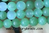 CAU365 15.5 inches 5mm round Australia chrysoprase beads