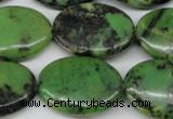 CAU67 15.5 inches 18*25mm oval Australia chrysoprase beads