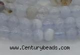 CBC460 15.5 inches 4mm round blue chalcedony gemstone beads