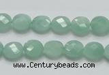 CBJ36 15.5 inches 10mm faceted flat round jade beads wholesale