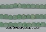 CBJ45 15.5 inches 3mm faceted round jade beads wholesale