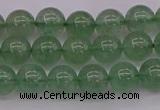 CBQ491 15.5 inches 6mm round green strawberry quartz beads