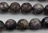 CCG59 15.5 inches 13mm faceted round natural charoite beads