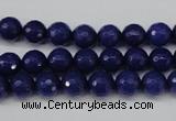 CCN1213 15.5 inches 8mm faceted round candy jade beads wholesale