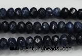 CCN1433 15.5 inches 5*8mm faceted rondelle candy jade beads