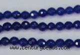 CCN1960 15 inches 4mm faceted round candy jade beads wholesale