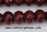 CCN1994 15 inches 12*16mm faceted rondelle candy jade beads wholesale