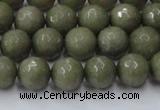 CCN2024 15 inches 8mm faceted round candy jade beads wholesale