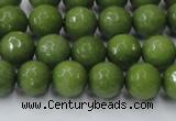 CCN2038 15 inches 8mm faceted round candy jade beads wholesale