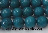 CCN2047 15 inches 12mm faceted round candy jade beads wholesale