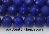 CCN2068 15 inches 12mm faceted round candy jade beads wholesale