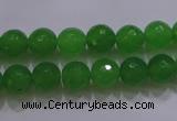 CCN2300 15.5 inches 8mm faceted round candy jade beads wholesale