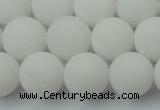 CCN2440 15.5 inches 8mm round matte candy jade beads wholesale