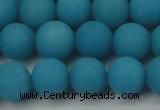 CCN2451 15.5 inches 8mm round matte candy jade beads wholesale