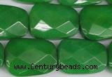 CCN2638 15.5 inches 18*25mm faceted trapezoid candy jade beads