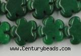 CCN2667 15.5 inches 16mm carved flower candy jade beads wholesale