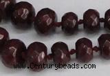 CCN2755 15.5 inches 5*8mm - 12*16mm faceted rondelle candy jade beads