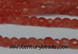 CCN2801 15.5 inches 2mm tiny faceted round candy jade beads