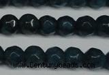 CCN2837 15.5 inches 5mm faceted round candy jade beads