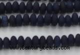 CCN4508 15.5 inches 3*5mm rondelle matte candy jade beads