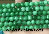 CCN5054 15.5 inches 8mm & 10mm faceted round candy jade beads