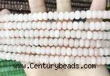 CCN5131 15 inches 5*8mm faceted rondelle candy jade beads