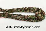 CCN5216 6mm - 14mm faceted round candy jade graduated beads