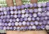 CCN5354 15 inches 8mm round candy jade beads Wholesale